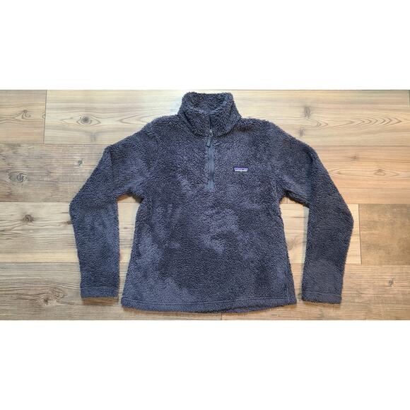 Patagonia Jackets & Blazers - Patagonia Los Gatos Jacket M Cozy Soft Quarter Zip Fleece Pullover Smolder Blue